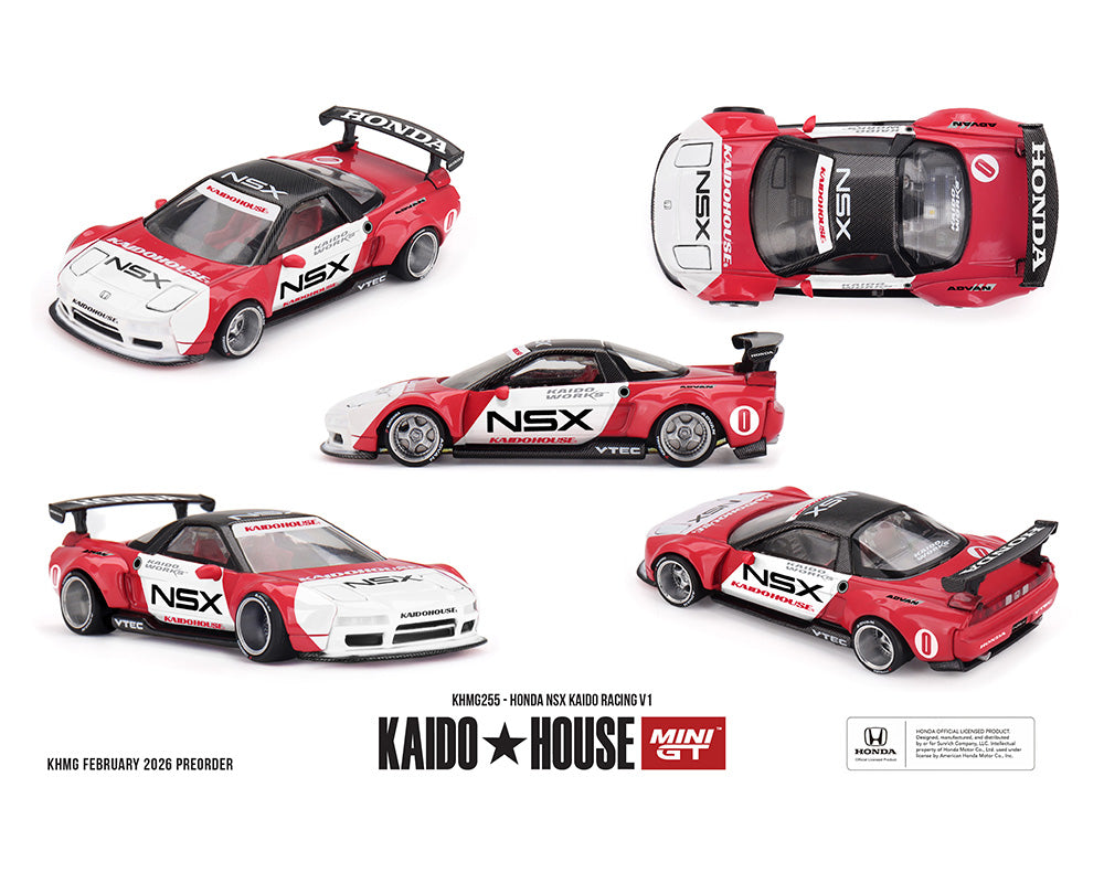 (Preorder) Kaido House x Mini GT Honda NSX Kaido Racing V1