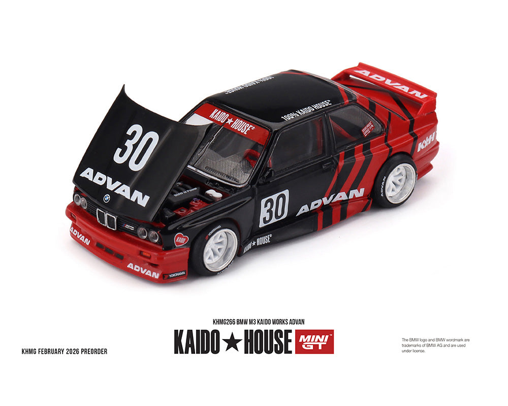 (Preorder) Kaido House x Mini GT BMW M3 Kaido Works Advan