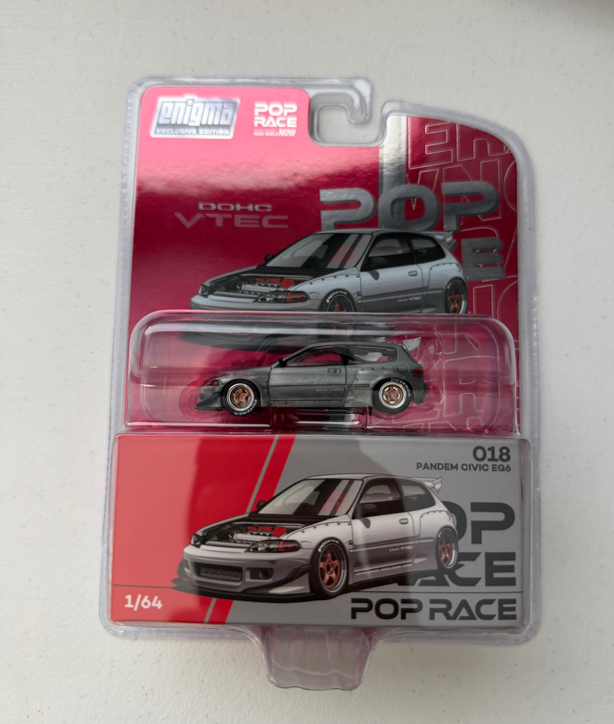 Pop Race Enigma Pandem Civic EG6 (Raw) #018