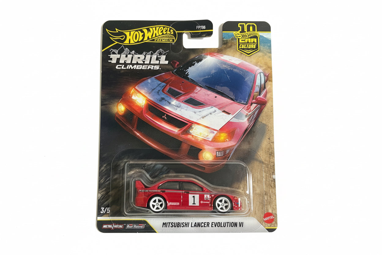 Hot Wheels Thrill Climbers Mitsubishi Lancer Evolution VI