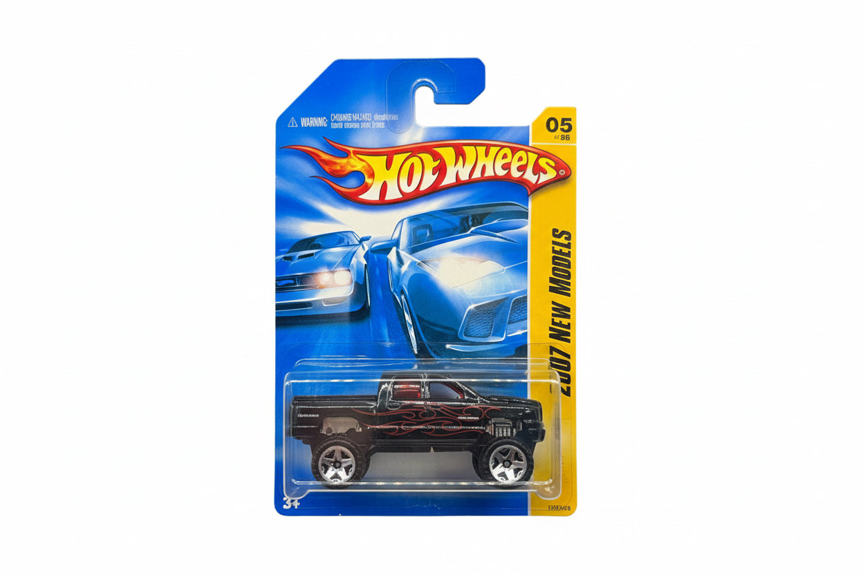 Hot Wheels 2007 New Models Dodge Ram 1500 (black)
