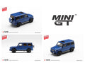(Preorder) Mini GT 1:64 Mercedes-AMG G 63 Dark Blue Metallic