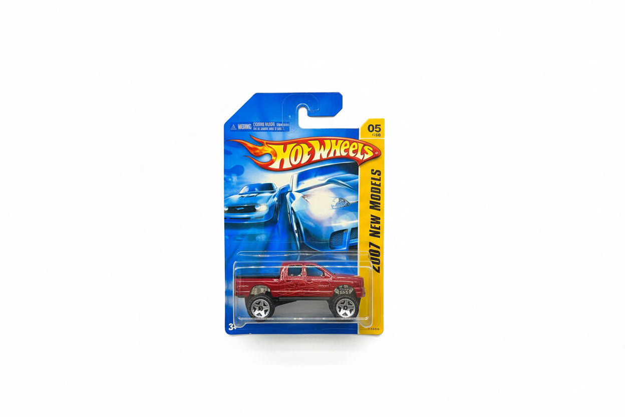 Hot Wheels 2007 New Models Dodge Ram 1500 (red)