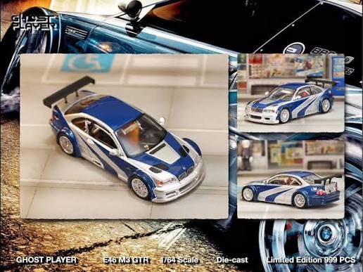Ghost Player BMW E46 M3 GTR Need For Speed