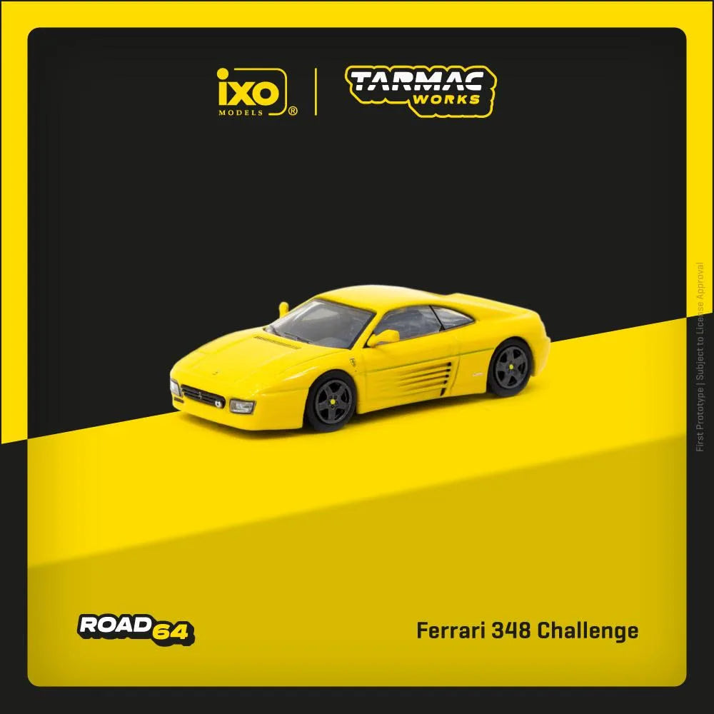 Tarmac Works IXO Models Ferrari F348 Challenge – Yellow