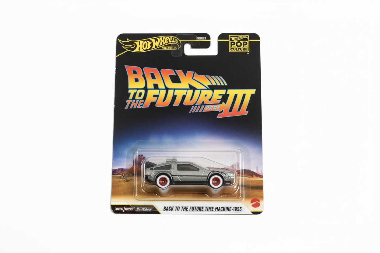 Hot Wheels Back To The Future Time Machine-1955